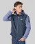 Fleece Jacket Hybrid model studio modrá
