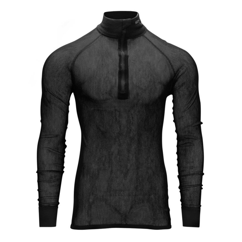 BRYNJE Wool Thermo light Zip-polo