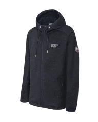  Fleece Jacket Knit Melange Unisex bok