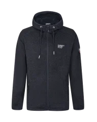 Fleece Jacket Knit Melange Unisex Fleece Jacket Knit Melange Unisex