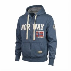 Mikina Norway s kapucí a vlajkou
