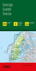 Švédsko mapa 1.600 tis