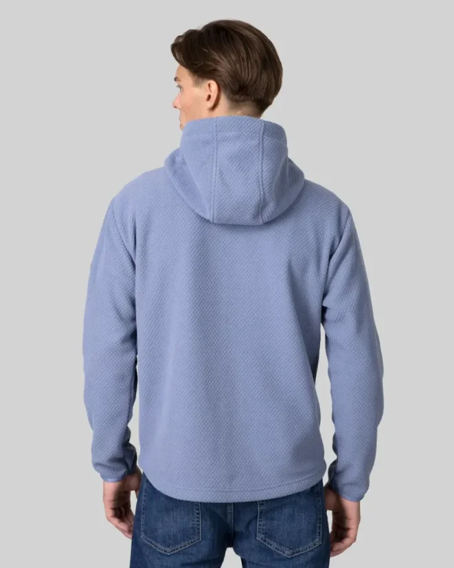 Fleece Jacket Hybrid model studio modrá záda