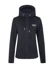  Fleece Jacket Knit Melange Women