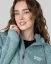  Fleece Jacket Knit Melange Women detail blue storm