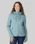  Fleece Jacket Knit Melange Women blue storm